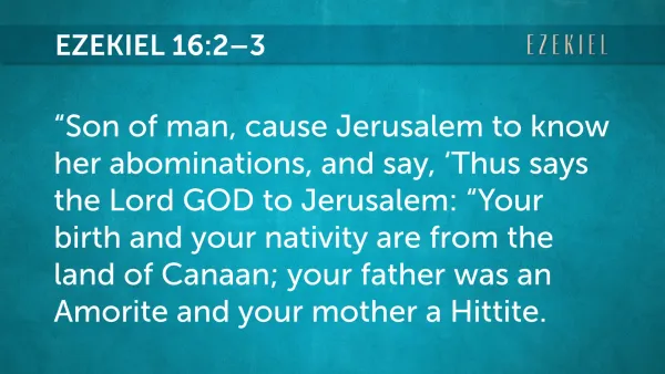 Why Did God Choose the Jews, Part 1