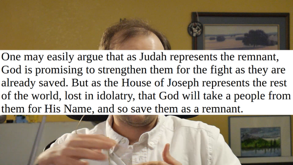 Zechariah 10:5-12 — Part 1