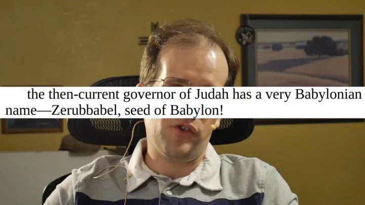 Zechariah 7:1–7, Part 1